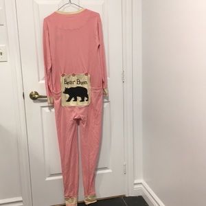 Bear bum onesie pj